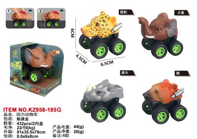 (GCC) PULL-BACK ANIMAL CART - OBL10270930