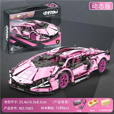 1:14漂移版小粉牛[中文盒+锂电遥控]1280PCS - OBL10277631