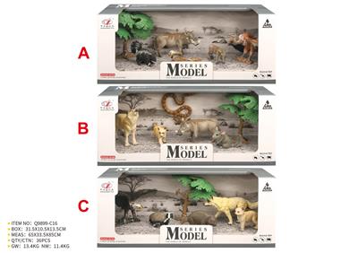 野生动物模型3款 - OBL10287740