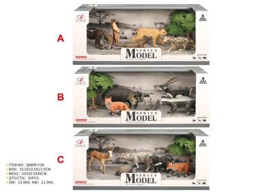 野生动物模型3款 - OBL10287743