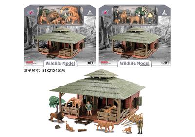 野生动物模型2款混装 - OBL10288001