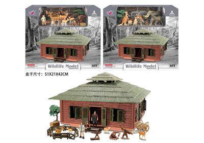 野生动物模型2款混装 - OBL10288002