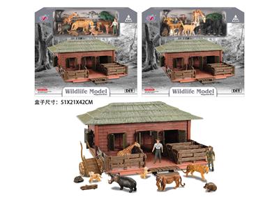 野生动物模型2款混装 - OBL10288003