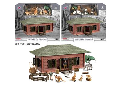 野生动物模型2款混装 - OBL10288004