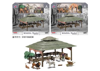 野生动物模型2款混装 - OBL10288005