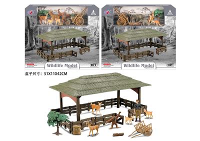 野生动物模型2款混装 - OBL10288006