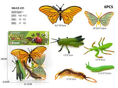 6只昆虫模型 - OBL10291939