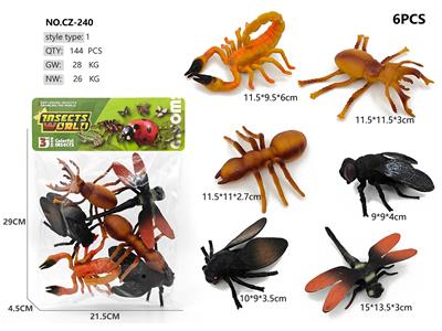 6只昆虫模型 蚂蚁 - OBL10291948