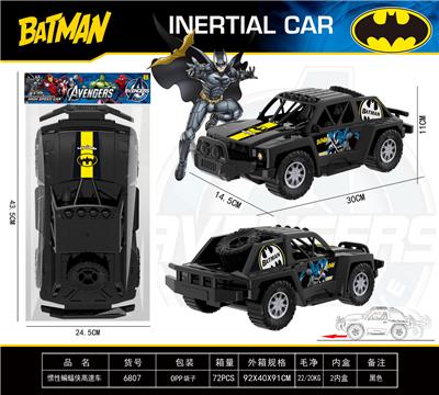 30CM复仇者蝙蝠侠惯性车 - OBL10301713