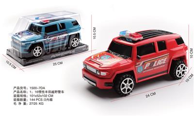 1：16惯性丰田越野警车 - OBL10303027