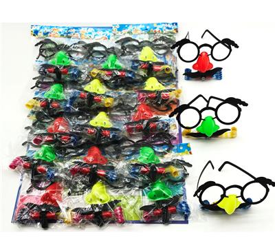吊板15PCS 儿童眼镜胡子吹龙 - OBL10303740