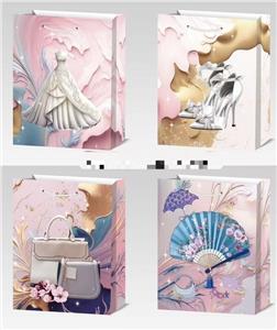 中号立体+撒粉礼品袋 - OBL10320271