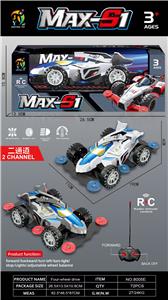 1:18二通遥控四驱赛车 黑喷红.绿2色混装 - OBL10320677