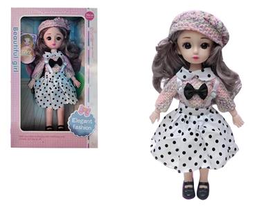 12寸3D12关节实身真眼珠芭比公主 - OBL10329005