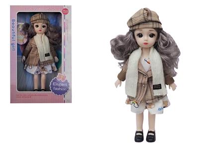 12寸3D12关节实身真眼珠芭比公主 - OBL10329007