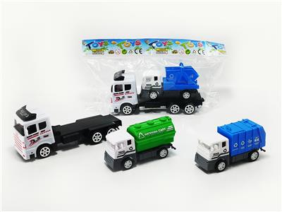 惯性拖头车载回力环卫车 - OBL10329345