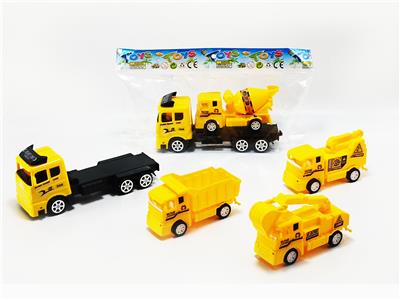 惯性拖头车载回力工程车 - OBL10329349