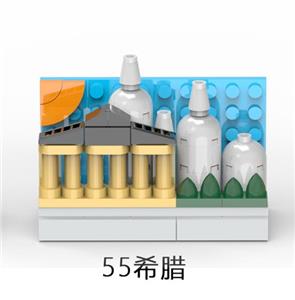 冰箱贴-希腊微景观 - OBL10330472