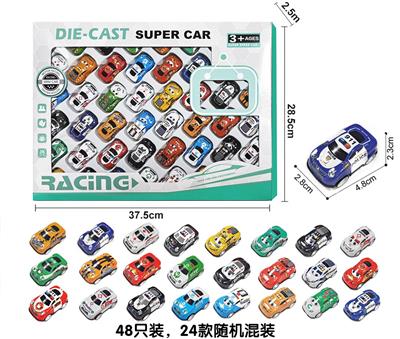 48只回力合金警车 - OBL10330990