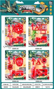 Sets / fire rescue set of / ambulance - OBL10331112