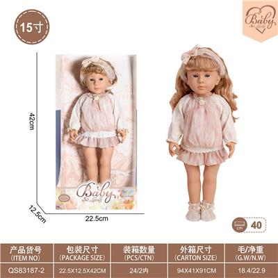 15寸直立女孩娃娃 - OBL10332414