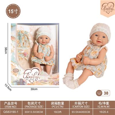 15寸初生娃娃配裙子/头饰 - OBL10332425