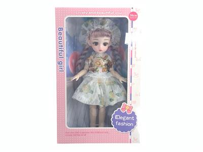 12寸30厘米实身13关节3D真眼娃娃 - OBL10334487