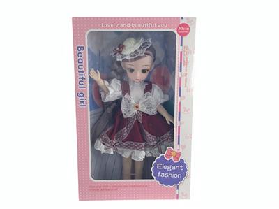 12寸30厘米实身13关节3D真眼娃娃 - OBL10334491