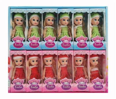 6寸空心圣诞娃娃(12PCS) - OBL10334542