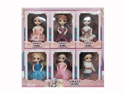 6寸关节芭比（6PCS） - OBL10334615