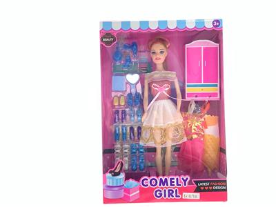 11.5寸实身时尚芭比娃娃 - OBL10334759