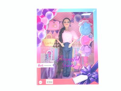 11.5寸实身时尚芭比娃娃 - OBL10334763