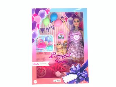 11.5寸实身时尚芭比娃娃 - OBL10334764