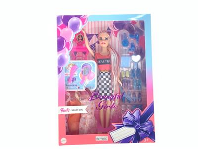 11.5寸实身时尚芭比娃娃 - OBL10334767