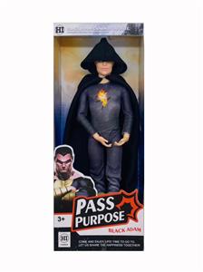 11寸实心12关节DC漫画黑亚当英雄Black Adam - OBL10334805