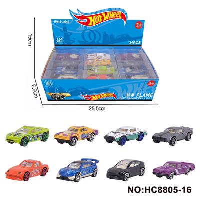 8款1:64风火轮合金老爷车24只装展示盒 - OBL10335101