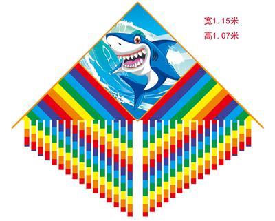 鲨鱼 风筝配50米线 - OBL10336680