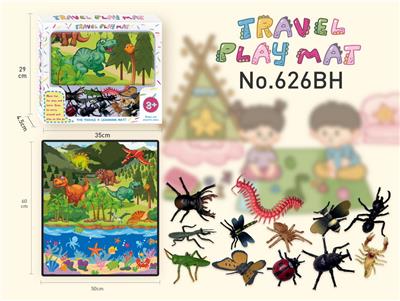 动物世界场景地毯+昆虫 - OBL10337569