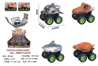 动物笼+回力海洋车 - OBL10340638