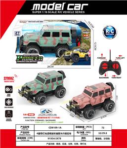 1:18奔驰大G迷彩越野遥控车(包电款) - OBL10342515