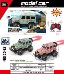 1:18奔驰大G迷彩越野遥控车(喷雾款) - OBL10342516