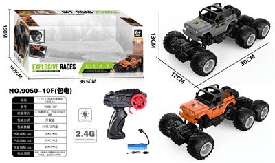 1：18 2.4G遥控攀爬车（牧马人）2色混装包电 - OBL10347883