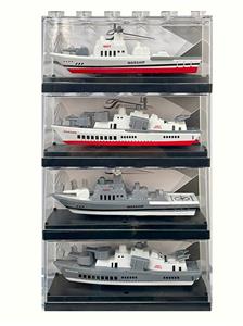 积木盒1:64合金车模 军舰 - OBL10347913