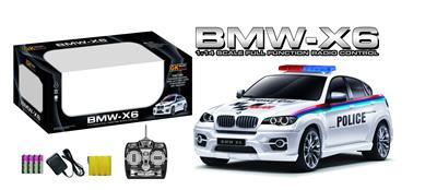 1:14 BMW X6 POLICE PROWL CAR - OBL10348791
