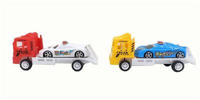 惯性拖头拖回力警车（1只） - OBL10349488