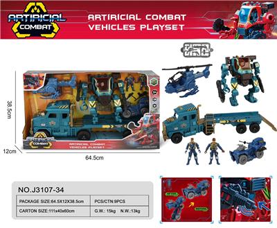 Militarytoys&Policeset - OBL10350554