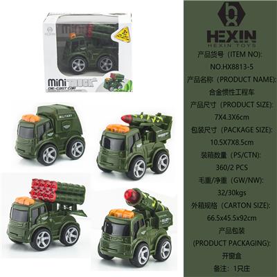 合金惯性军事车(1只庄) - OBL10351568