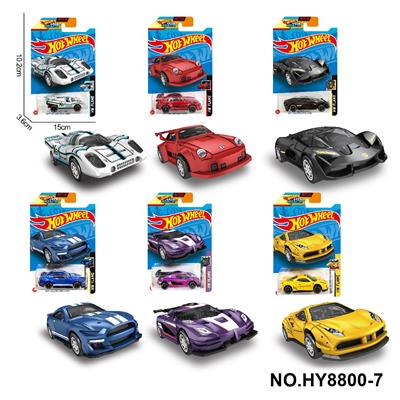 6款1:64风火轮合金车片装 - OBL10352436