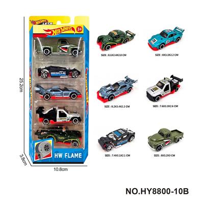 6款1:64风火轮合金车5只装 - OBL10352483