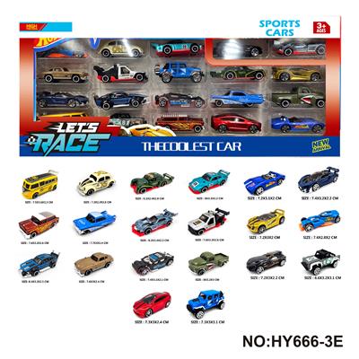 1:64合金车20只装 - OBL10352510